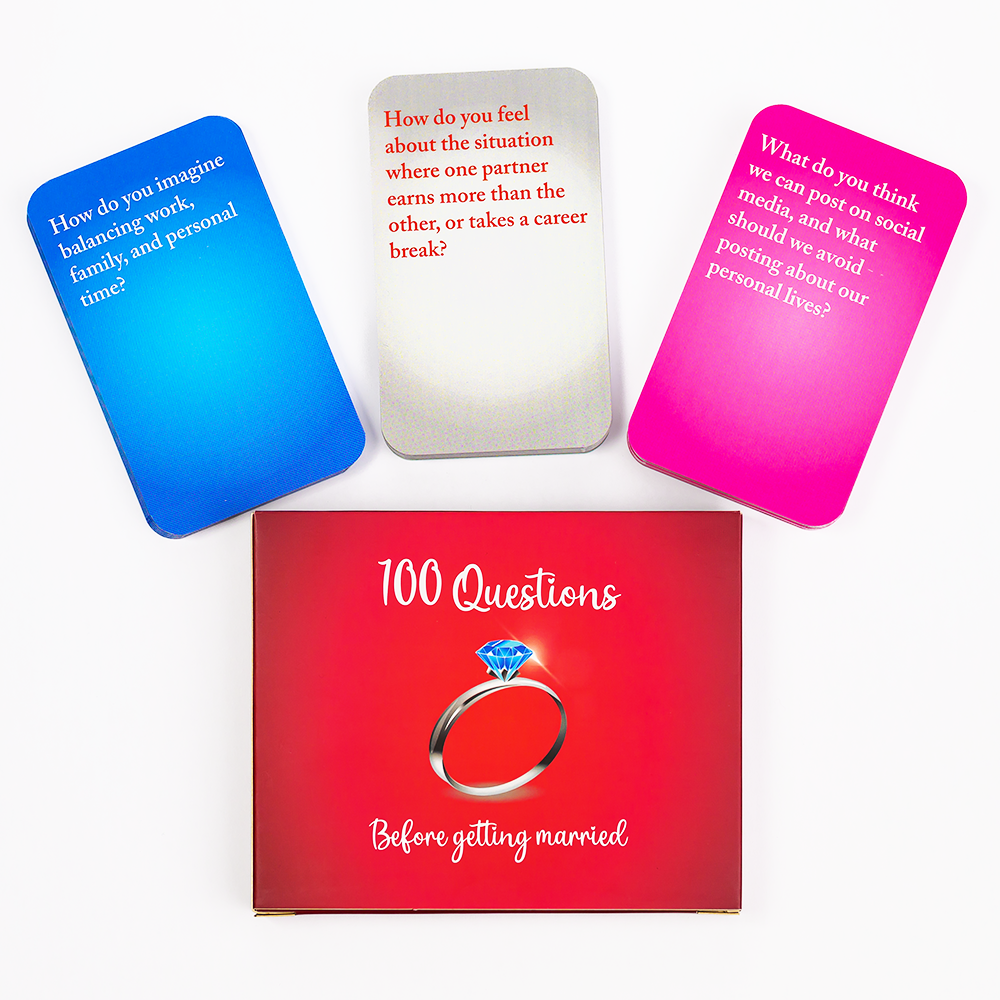 Romantic Fun Couples Quiz Game, Conversation Starters for Great Relationships, Intimacy Deck, Couples Date Gift