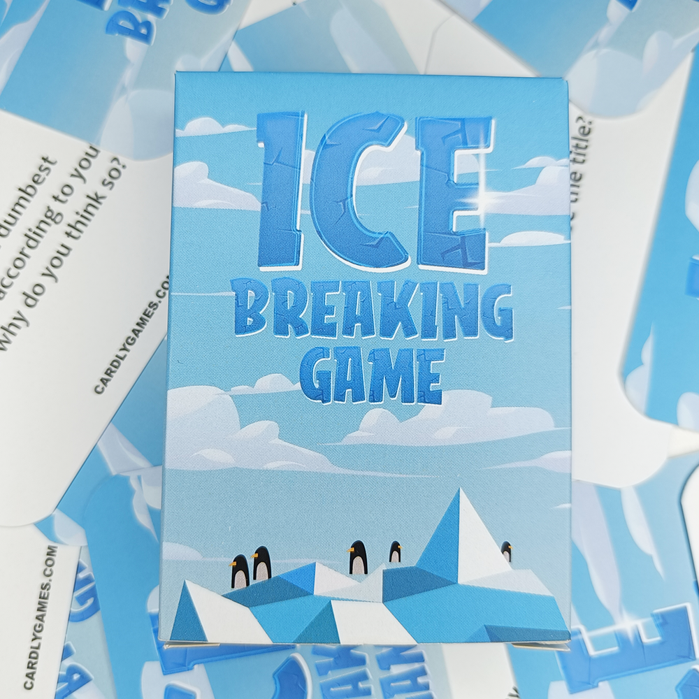 Trivia Game For Adults, Party Board Game for Friends, Fun Quiz Card Deck, Ice Breaker - A Game To Know Each Other Better