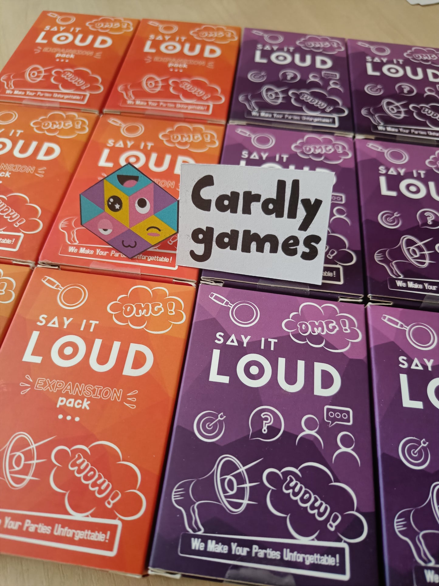 Say it Loud - 3-10 Players Share Your Funny Life Story; Adult Card Game Gift For Birthday or Dinner Party Quiz Game; Great Fun