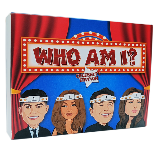Who Am I? 2-6 Players Family Funny Board Game For Friends And Kids l Fun For Adults Party Games l Birthday, Travel Games, Gift