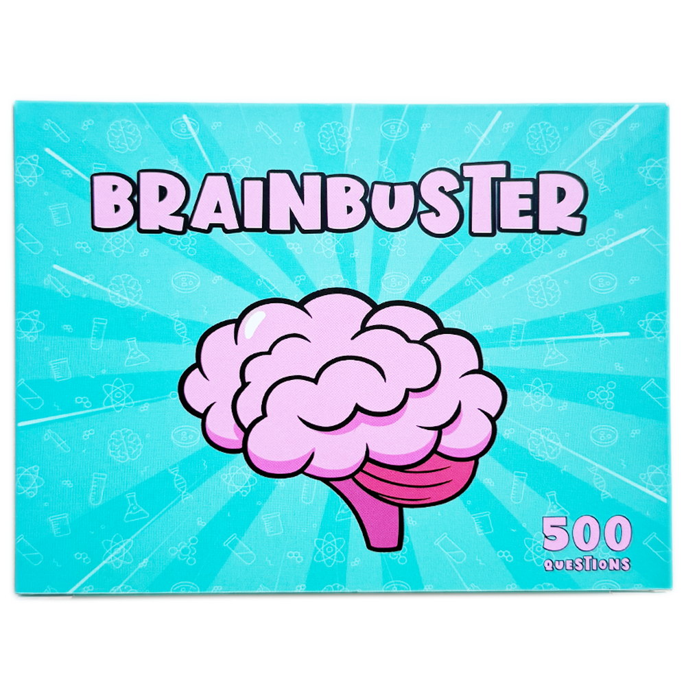 Brainbuster - Fun Trivia Card Game for Families & Friends