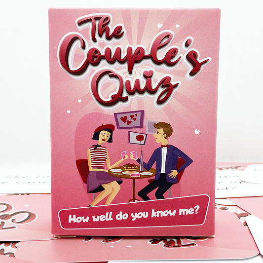 Romantic Fun Couples Quiz Game Conversation Starters for Great Relationships Intimacy Deck Couples Date Gift